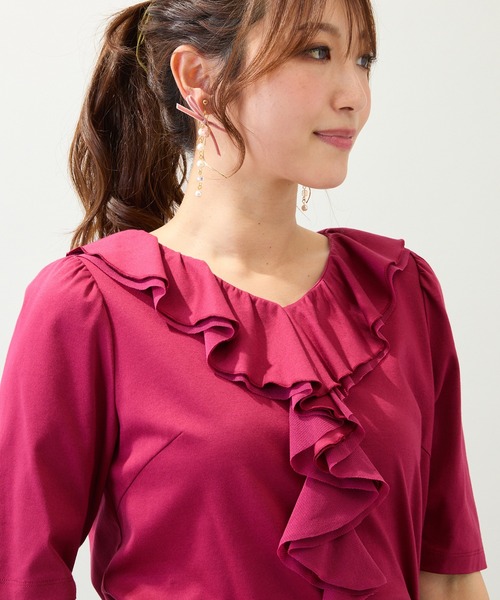 Rose Tiara（ローズティアラ） tシャツ 半袖 「接触冷感/綿100%/手洗い