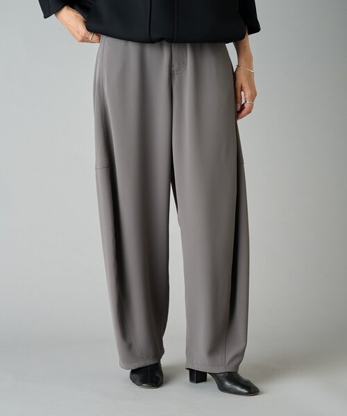 ビアズリー　パンツ ビアズリー BEARDSLEY ストレッチジョーゼットパンツ （black