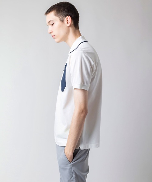 LACOSTE 「LACOSTE」 半袖ポロシャツ 4 ホワイト メンズ