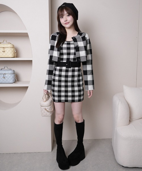 LIP SERVICE（リップサービス） ワンピース レトロチェック