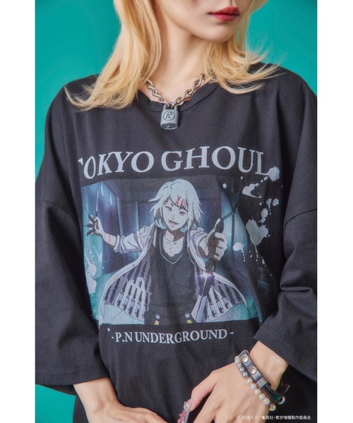 Revo. tシャツ 「東京喰種 トーキョーグール」×「P.N UNDERGROUND ピー