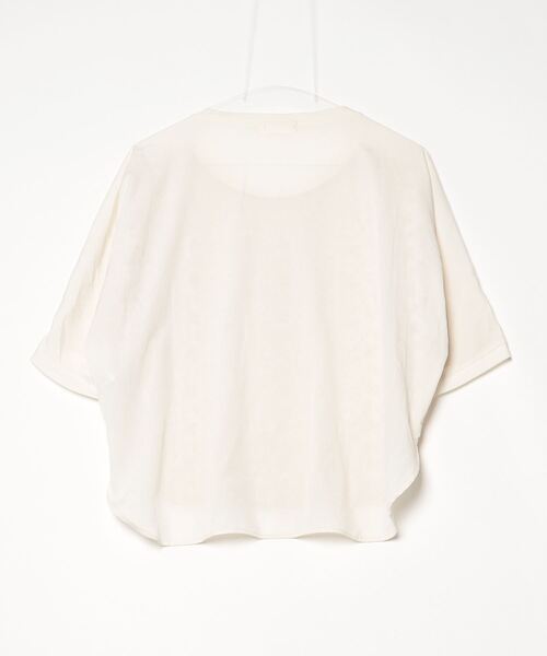 「d'un a dix」 レースドルマンスリーブブラウス 38 ベージュ レディース_画像2