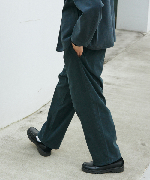 最終値下げ YUAN BOTANICAL CORDUROY セットアップ 最終値下げ YUAN