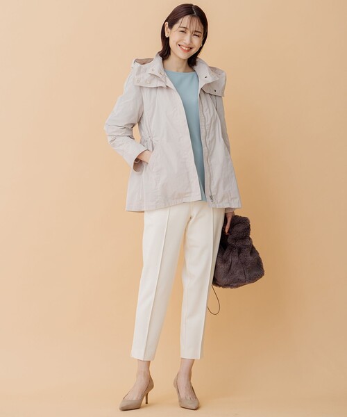 「組曲」 ブルゾン 6 ベージュ レディース_画像5