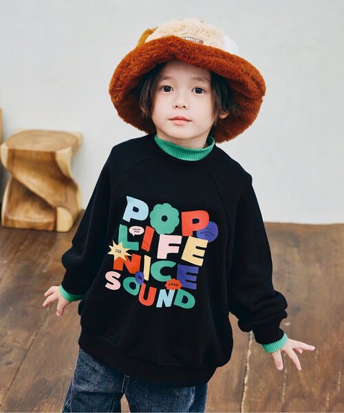 トレーナー  「ジュニア対応」3柄グラフィックトレーナー キッズ 子供服 男の子 女の子 | p.premier