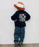 トレーナー 3柄グラフィックトレーナー キッズ...の詳細画像2