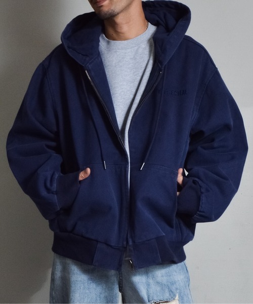 DOUBLE STEAL（ダブルスティール） パーカー オーバーサイズダック