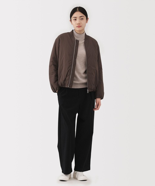 無印良品（MUJI） ブルゾン アウター 婦人 ふんわり中わた ブルゾン