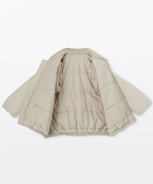 無印良品（MUJI） ブルゾン アウター 婦人 ふんわり中わた ブルゾン 