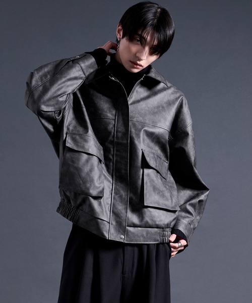 Ellno Loset（エルノロゼット） ブルゾン アウター 2wayエリファー合