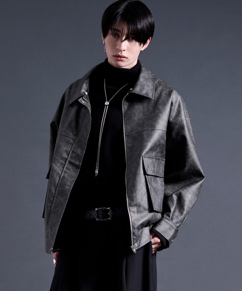 Ellno Loset（エルノロゼット） ブルゾン アウター 2wayエリファー合