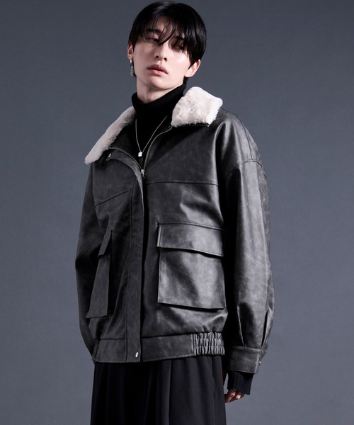 Ellno Loset（エルノロゼット） ブルゾン アウター 2wayエリファー合