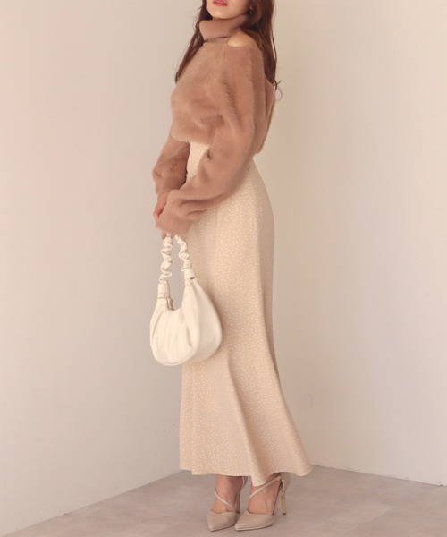 「ROYAL PARTY」 タートルネックニット FREE ブルー レディース_画像3