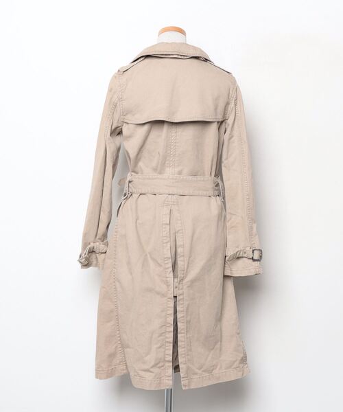 「green」 トレンチコート 1 ベージュ レディース_画像2
