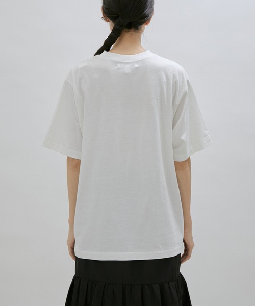 「AMERICANA」 半袖Tシャツ FREE オフホワイト レディース_画像6