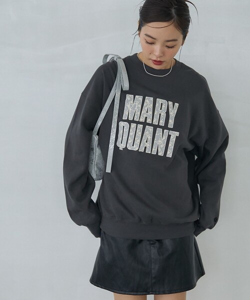 PUBLUX（パブリュクス） スウェットカットソー「MARY QUANTコラボ
