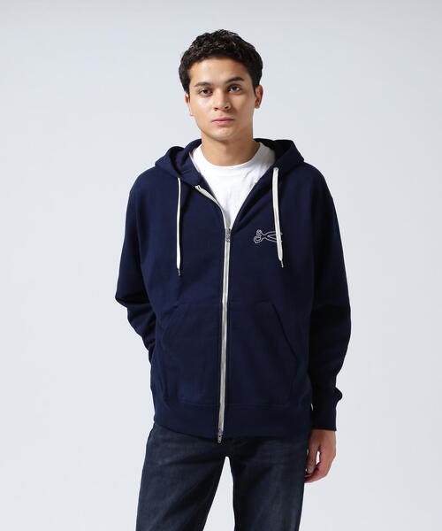 DENHAM デンハム フルジップパーカー　メンズ　XL DENHAM（デンハム） パーカー DENHAM/デンハム/CHAIN ZIP UP HOODY