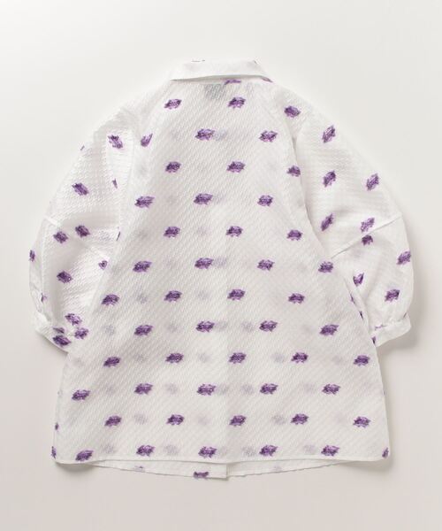 「UNITED ARROWS」 半袖シャツ 36 オフホワイト レディースの画像