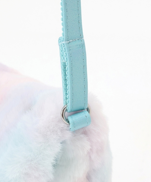 mezzo piano ショルダー ショルダーバッグ リボン フェイクファー