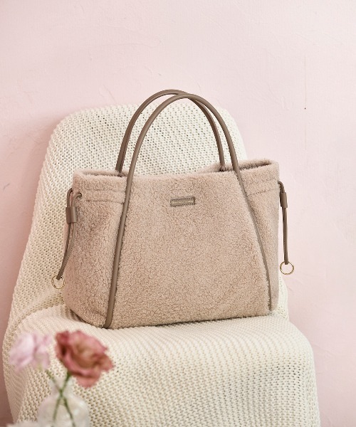 サマンサタバサ（Samantha Thavasa）/カジュアルテイストボアバッグ Samantha Thavasa（サマンサタバサ） ハンドバッグ カジュアルテイスト