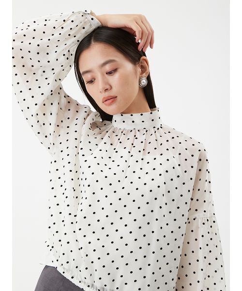 MilaOwen ボウタイシアーブラウス Mila Owen（ミラオーウェン） ブラウス シャツ ボウタイシアーブラウス