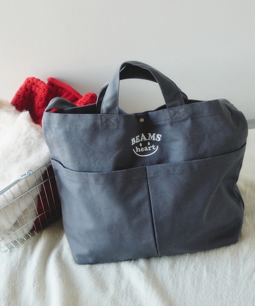 【美品】BEAMS HEART レザー トートバッグ A4収納可 シボ加工 BEAMS HEART｜レザー トートバッグ(A4サイズ収納可能) | Rakuten