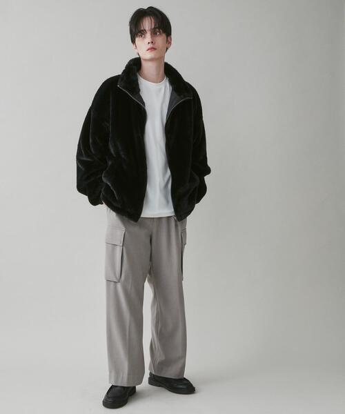 「LUCY」 ブルゾン LARGE ブラック メンズ_画像3