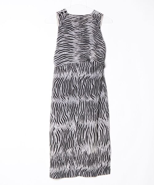 「miss ashida」 ノースリーブワンピース 7 グレー レディース_画像2