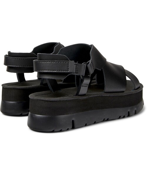 「CAMPER」 フラットサンダル 23.0cm ブラック レディース_画像3