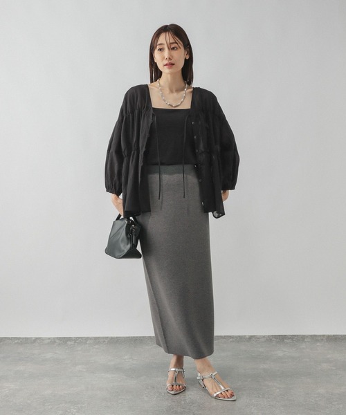 [GLOBAL WORK] длинный рукав блуза MEDIUM розовый серия прочее женский 