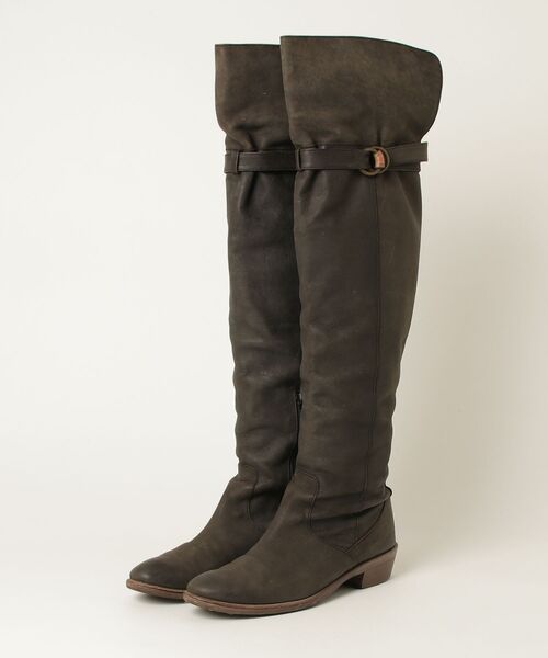 卑弥呼（HIMIKO） ロングブーツ 24cm ブラック レディース : ZOZOTOWN