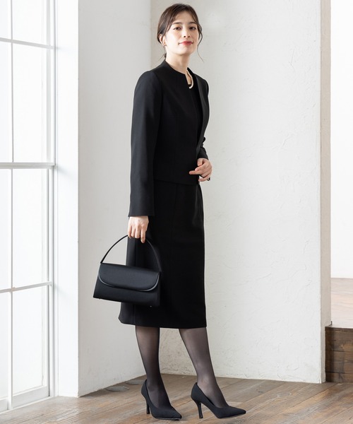 DRESSTERIOR ブラック ロングスカート 36 DRESSTERIOR（ドレステリア） ロングスカート 36 ブラック レディース