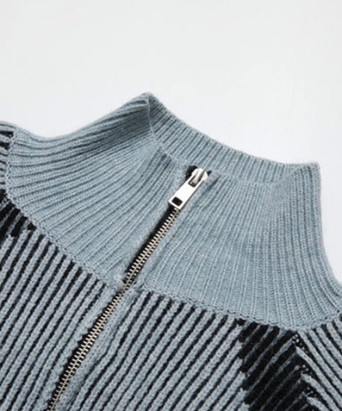 「FreeZone」 ニットカーディガン FREE ブラック メンズ_画像4