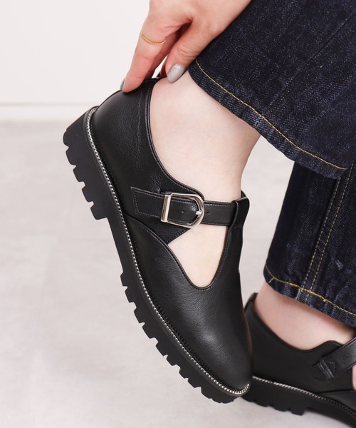 「artemis by DIANA」 シューズ 23.5cm クリアブラック レディース_画像6