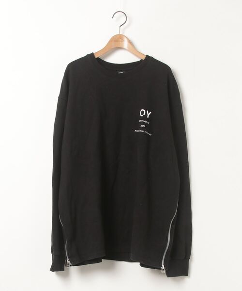 OY 黒 Tシャツ シャツ パンツ セット OY（オーワイ） 長袖Tシャツ FREE ブラック メンズ : ZOZOTOWN Yahoo