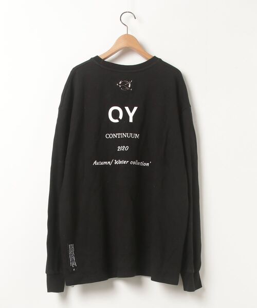 「OY」 長袖Tシャツ FREE ブラック メンズ_画像2