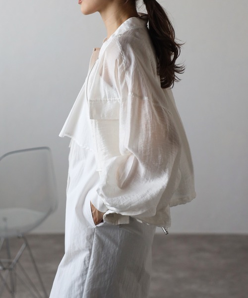 「Bonjour Sagan」 ブルゾン FREE ベージュ レディース_画像6