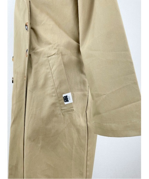「Rydia」 トレンチコート M カーキ レディース_画像6