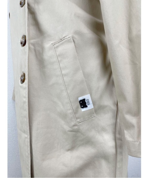 「Rydia」 トレンチコート M カーキ レディース_画像9