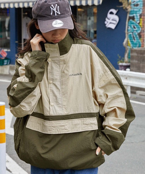 「MONO-MART」 「retock’s」ブルゾン M ブラック メンズ_画像6