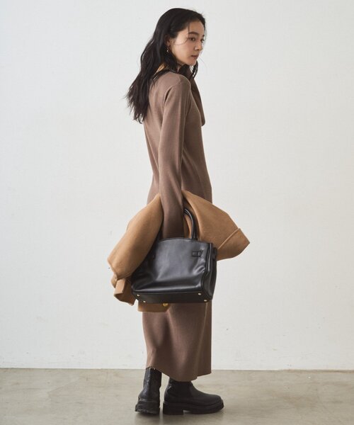 Loungedress（ラウンジドレス） ワンピース リブニットワンピース