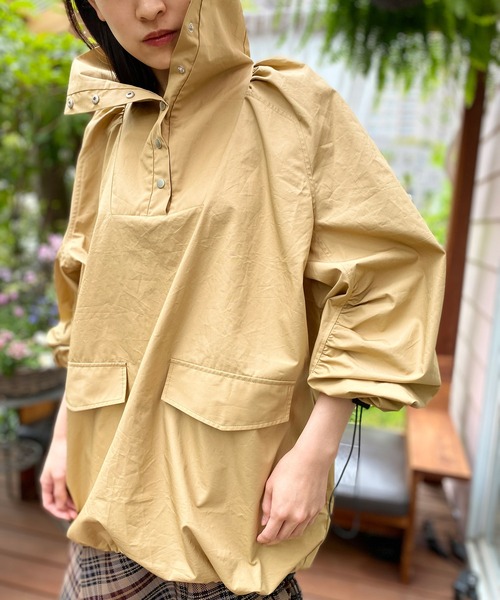 「AVIE」 ジャケット 38 ベージュ レディース_画像3