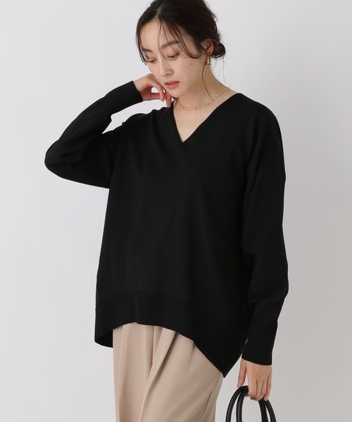 「Elura」 長袖ニット FREE ライトベージュ レディース_画像2