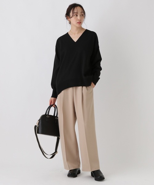 「Elura」 長袖ニット FREE ライトベージュ レディース_画像3