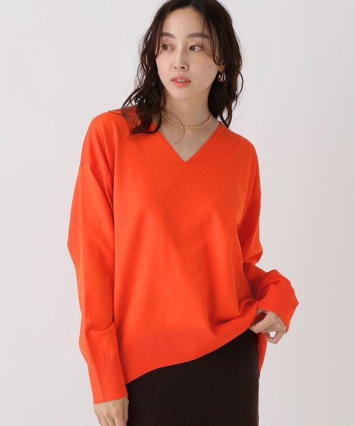 「Elura」 長袖ニット FREE ライトベージュ レディース_画像9