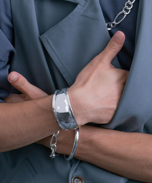 「Nothing And Others」 バングル FREE シルバー メンズ_画像6