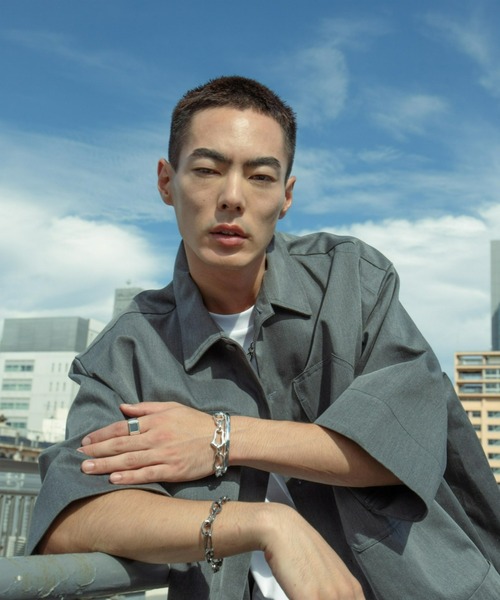 「Nothing And Others」 バングル FREE シルバー メンズ_画像8