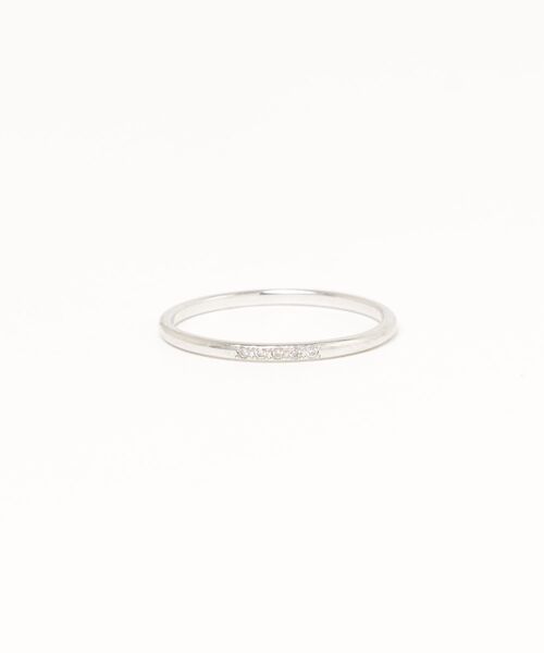 ete（エテ） リング 13号 ホワイトゴールド レディース : ZOZOTOWN