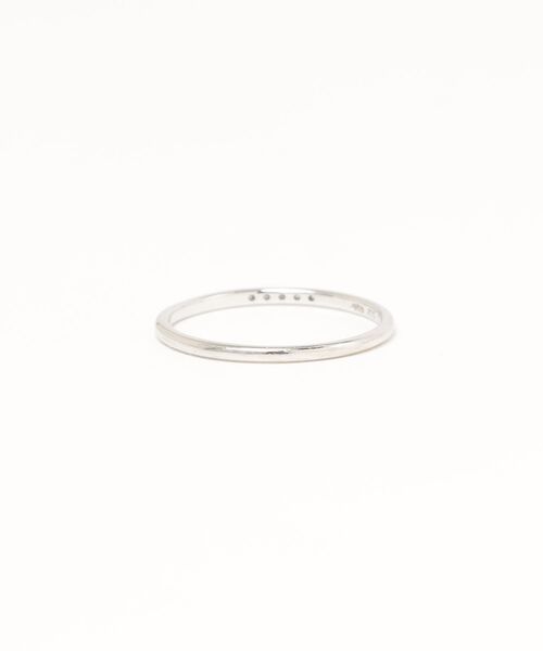 「ete」 リング 13号 ホワイトゴールド レディース_画像2