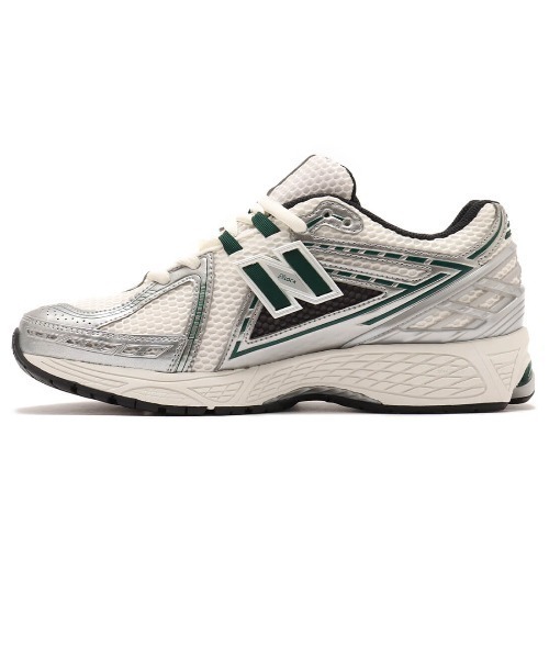 「New Balance」 ローカットスニーカー 25.5cm グリーン メンズ_画像4